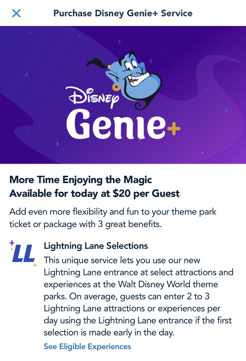 Genie+ Price Calendar: Find Out Much Genie+ Will Cost - WDW Magazine
